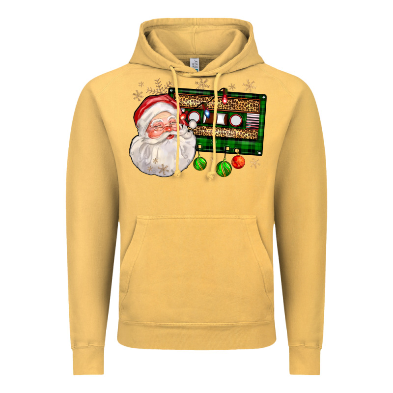 Santa Cassette Vintage Hoodie by FaDigitalArtStudio | Teevron