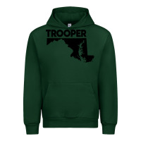 Forest Green maryland state trooper Urban Hoodie - artisFamous