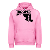Fuchsia Pink maryland state trooper Urban Hoodie - artisFamous