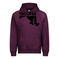 Mauve Wine maryland state trooper Urban Hoodie - artisFamous