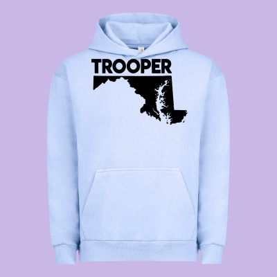 Maryland State Trooper Urban Hoodie Designed By Artisfamous
