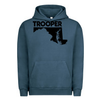 Pigment Midnight Navy maryland state trooper Urban Hoodie - artisFamous