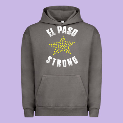 El Paso Strong Urban Hoodie Designed By Artisfamous