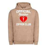 Pigment Burro open heart surgery zipper club bypass get well recovery gift Urban Hoodie - artisFamous
