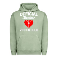 Pigment Oil Green open heart surgery zipper club bypass get well recovery gift Urban Hoodie - artisFamous