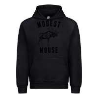 Black modest mouse Urban Hoodie - artisFamous