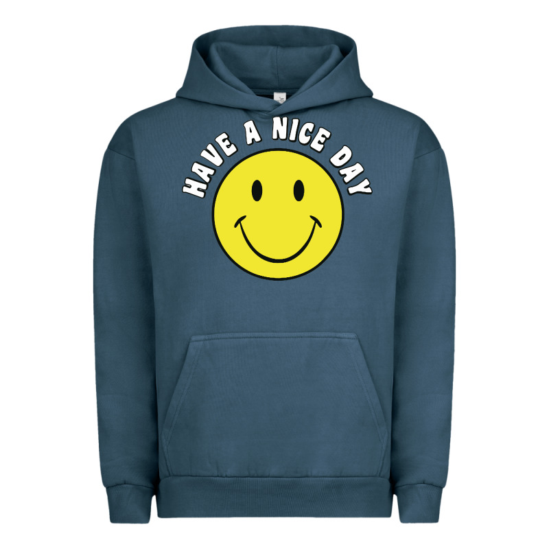 Retro   Have A Nice Day   Smile Happy Face Urban Hoodie by artisFamous | Teevron