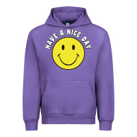 Tulip retro   have a nice day   smile happy face Urban Hoodie - artisFamous