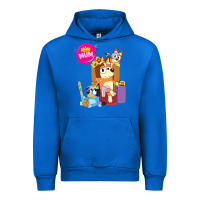 Cobalt bluey mom dad funny queen for family lover t shirt Urban Hoodie - artisFamous