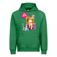 Emerald bluey mom dad funny queen for family lover t shirt Urban Hoodie - artisFamous