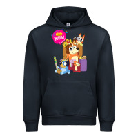 Navy bluey mom dad funny queen for family lover t shirt Urban Hoodie - artisFamous