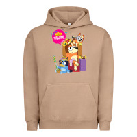 Pigment Burro bluey mom dad funny queen for family lover t shirt Urban Hoodie - artisFamous