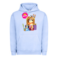 Pigment Grape Ice bluey mom dad funny queen for family lover t shirt Urban Hoodie - artisFamous