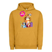 Pigment Peanut Butter bluey mom dad funny queen for family lover t shirt Urban Hoodie - artisFamous