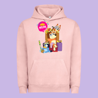 Bluey Mom Dad Funny Queen For Family Lover T Shirt Urban Hoodie Designed By Artisfamous