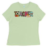 Matcha teacher Ladies Tee - OliviaCreatesArt
