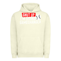 Pigment Pistachio shut up i'm doing game changer baseball Urban Hoodie - artisFamous