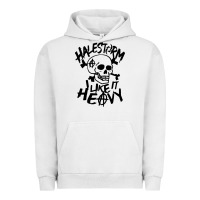 Pigment Lunar Rock Skull I like It Heovy Halestorm Urban Hoodie - artisFamous