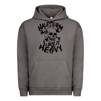 Pigment Tornado Skull I like It Heovy Halestorm Urban Hoodie - artisFamous