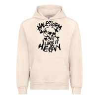 Sandshell Skull I like It Heovy Halestorm Urban Hoodie - artisFamous