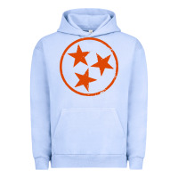 Pigment Grape Ice tennessee flag vintage grunge distressed graphic Urban Hoodie - artisFamous