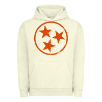 Pigment Pistachio tennessee flag vintage grunge distressed graphic Urban Hoodie - artisFamous