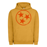 Pigment Peanut Butter tennessee flag vintage grunge distressed graphic Urban Hoodie - artisFamous