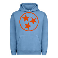 Tennessee Flag Vintage Grunge Distressed Graphic Urban Hoodie | Teevron