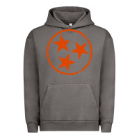 Pigment Tornado tennessee flag vintage grunge distressed graphic Urban Hoodie - artisFamous