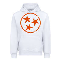White tennessee flag vintage grunge distressed graphic Urban Hoodie - artisFamous
