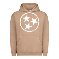 Pigment Burro tennessee flag vintage grunge distressed graphic Urban Hoodie - artisFamous
