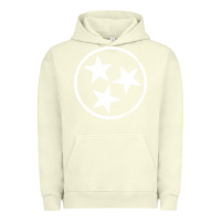 Pigment Pistachio tennessee flag vintage grunge distressed graphic Urban Hoodie - artisFamous