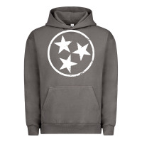 Pigment Tornado tennessee flag vintage grunge distressed graphic Urban Hoodie - artisFamous