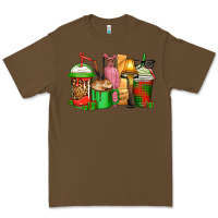 Cacao christmas movie coffee cups Premium Tee - CowGirlArtShop