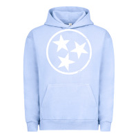 Pigment Grape Ice tennessee flag vintage grunge distressed graphic Urban Hoodie - artisFamous