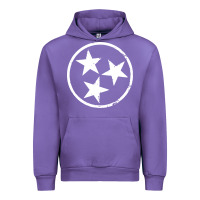 Tulip tennessee flag vintage grunge distressed graphic Urban Hoodie - artisFamous