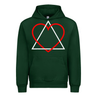 Forest Green the adoption symbol Urban Hoodie - artisFamous