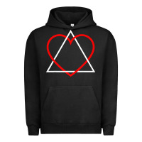 Pigment Black the adoption symbol Urban Hoodie - artisFamous