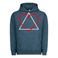 Pigment Midnight Navy the adoption symbol Urban Hoodie - artisFamous