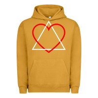 Pigment Peanut Butter the adoption symbol Urban Hoodie - artisFamous