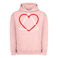 Pigment Salmon the adoption symbol Urban Hoodie - artisFamous
