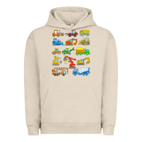 Pigment French Oak construction excavator shirt for boys girls men and women t shirt Urban Hoodie - artisFamous