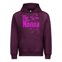 Mauve Wine the nonna! italy grandmother baby hang toys Urban Hoodie - artisFamous
