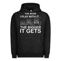 Pigment Black cool the more i play with it...the bigger it gets men women t shirt Urban Hoodie - artisFamous