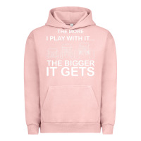 Pigment Salmon cool the more i play with it...the bigger it gets men women t shirt Urban Hoodie - artisFamous
