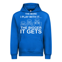 Cobalt cool the more i play with it...the bigger it gets men women t shirt Urban Hoodie - artisFamous