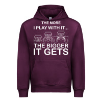 Mauve Wine cool the more i play with it...the bigger it gets men women t shirt Urban Hoodie - artisFamous