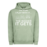 Pigment Oil Green cool the more i play with it...the bigger it gets men women t shirt Urban Hoodie - artisFamous