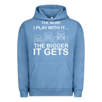 Pigment Pebble Blue cool the more i play with it...the bigger it gets men women t shirt Urban Hoodie - artisFamous