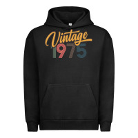 Pigment Black retro vintage 1975 women's Urban Hoodie - artisFamous